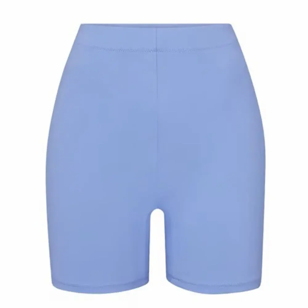 SKIMS Signature Swim Mid Waist Shorts Periwinkle Purple NWT Size 4X